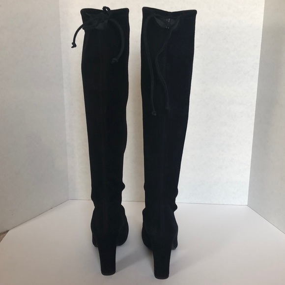 Stuart Weitzman Suede Ardent Heeled Boots NIB - Picture 4 of 7